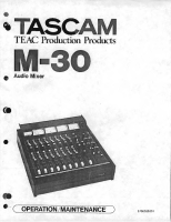Tascam M-30 - Service Manual 